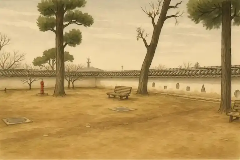 Taiko Yagura South Earthen Wall (太鼓櫓南方土塀)