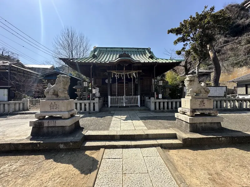 Kashima Shrine in Yokosuka, believed to have been founded by a descendant of Miura Anjin (William Adams)