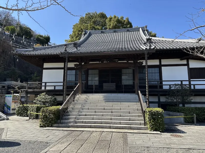 横須賀・逸見にある浄土寺。三浦按針（ウィリアム・アダムス）の菩提寺で、御朱印もいただける