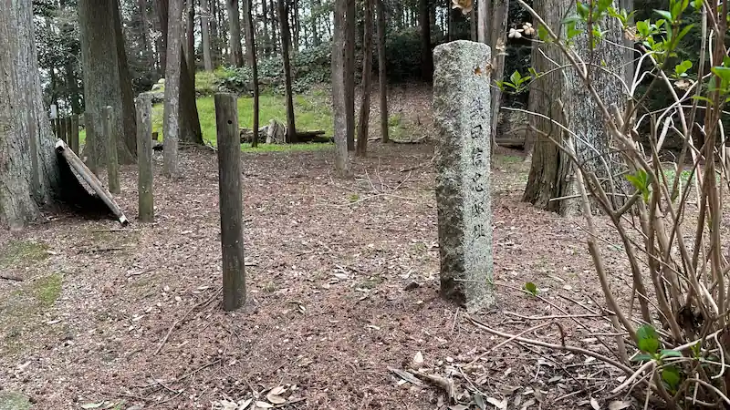 Azuchi Castle Ruins - Site of Oda Nobutada’s Residence, Remnants of Stone Walls and Foundation Stones