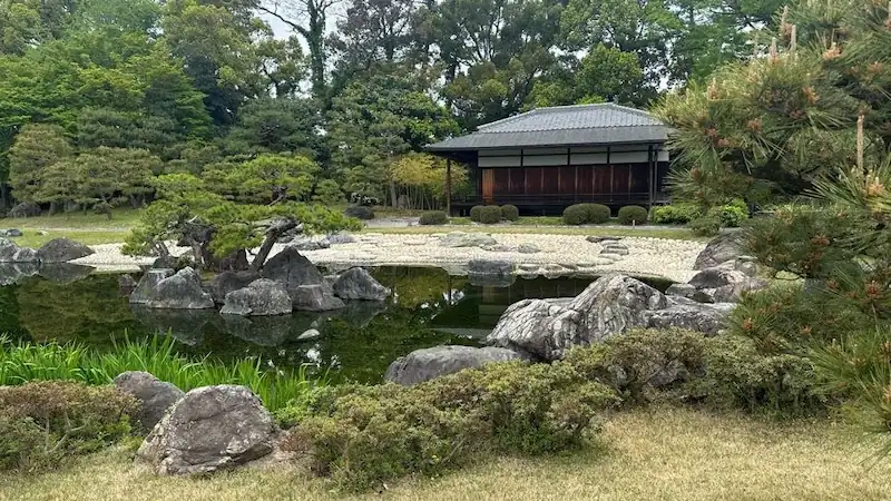 京都　二条城　香雲亭