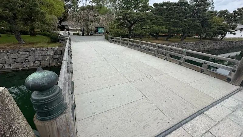 二条城　西橋