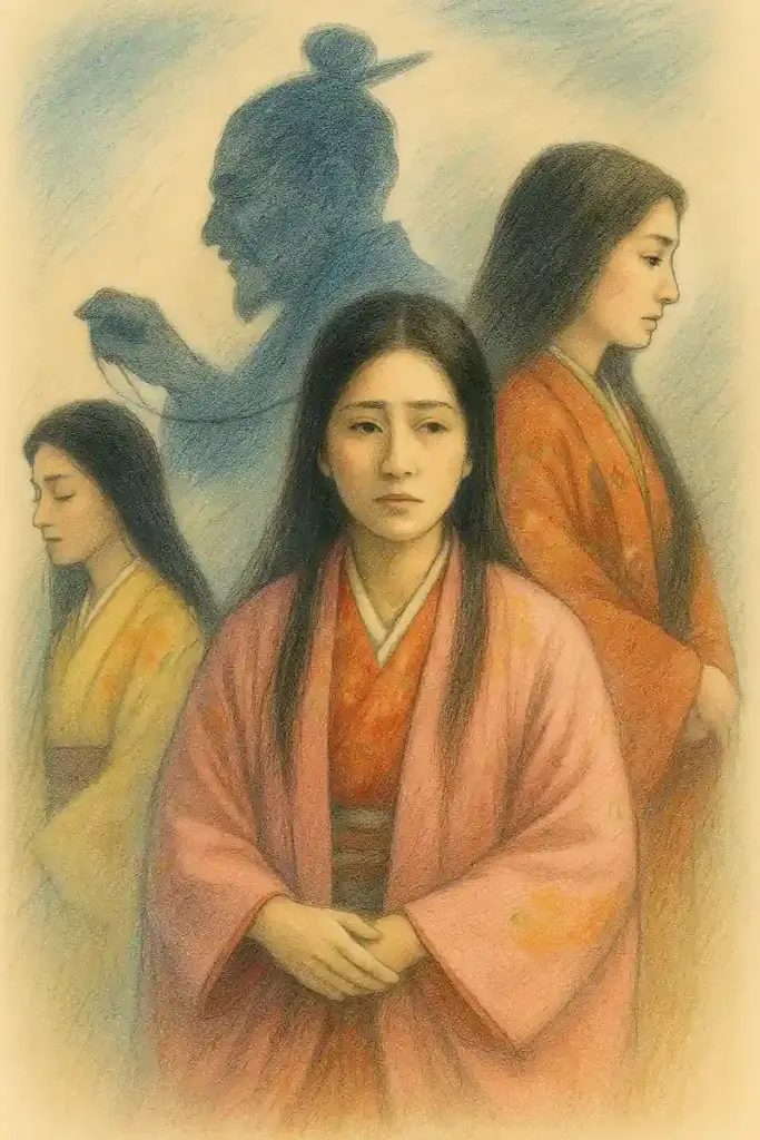 秀吉、茶々、初、江