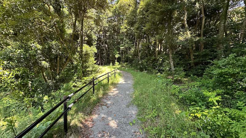 木下延俊陣跡への道