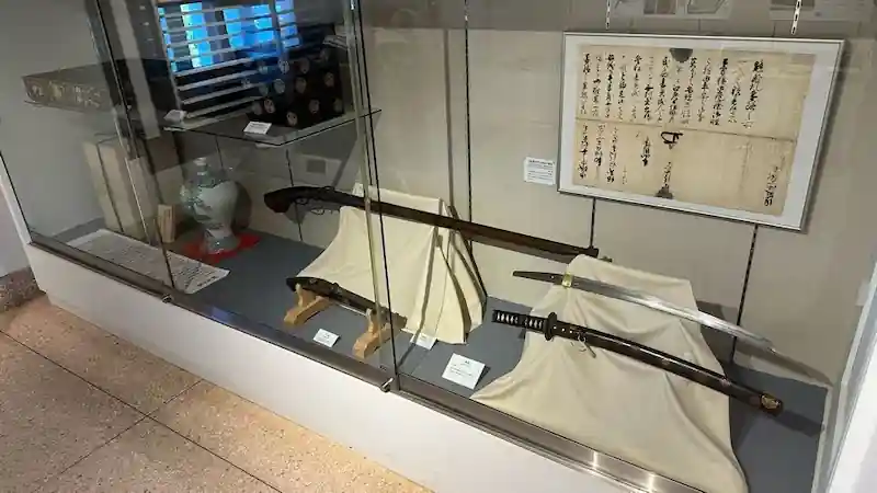 Artifacts on Display Inside Hamamatsu Castle