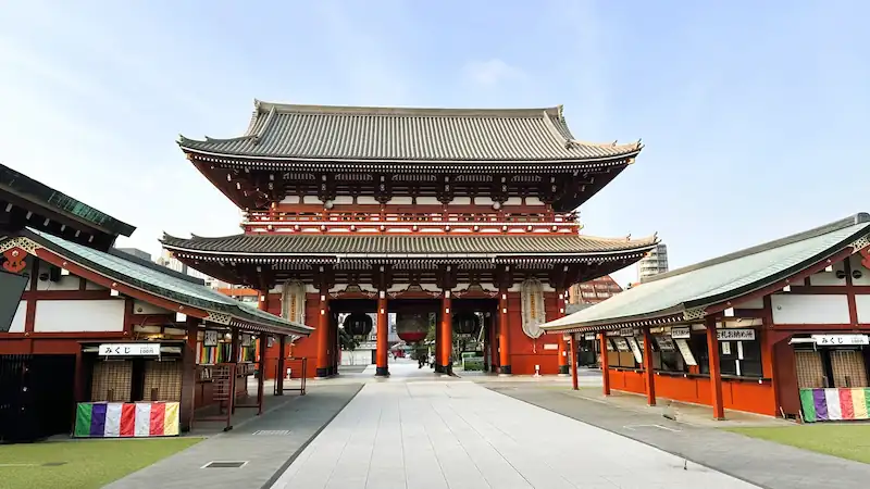 Hōzōmon Gate at Sensō-ji Temple