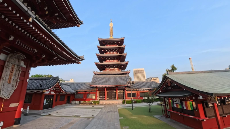 Five-Story Pagoda at Sensō-ji Temple
