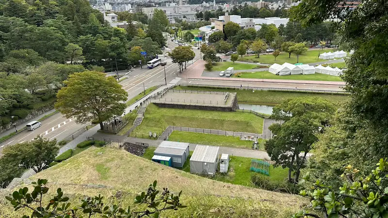 Kanazawa Castle Park — Tatsumi Turret Remains