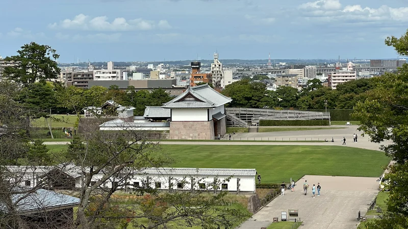 Kanazawa Castle Park — Ushitora Turret Remains