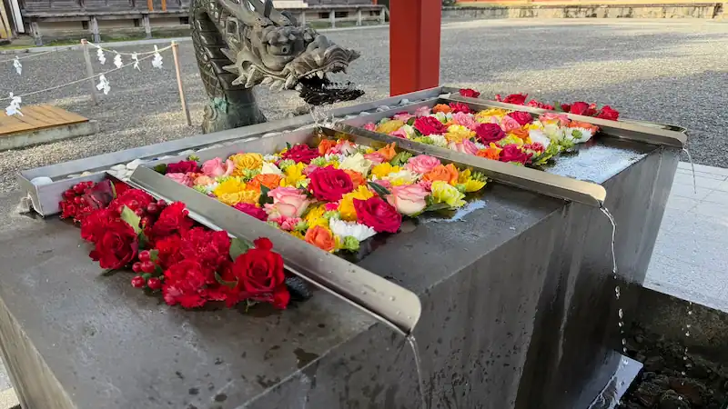 Nangū Taisha Chōzuya (Purification Basin)