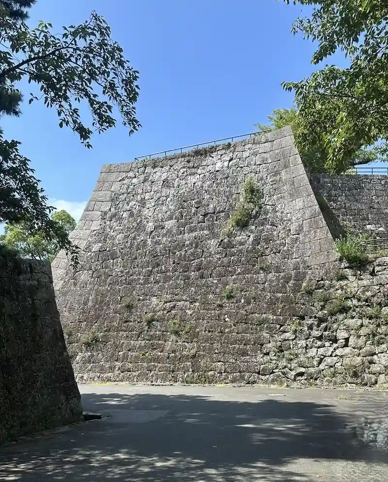和歌山城 松の丸櫓台 高石垣