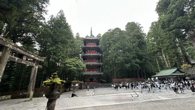 NikkoTōshōgū The First Torii and the Five-Story Pagoda
