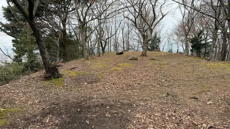 小谷城跡の桜馬場
