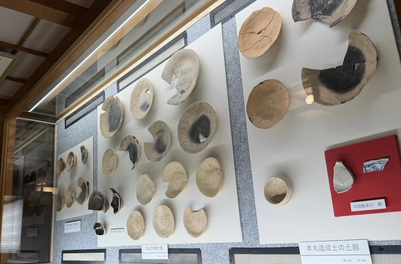 三ノ丸の埋設土器