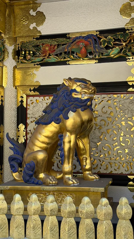 日光東照宮 陽明門の彫刻（花鳥文様）