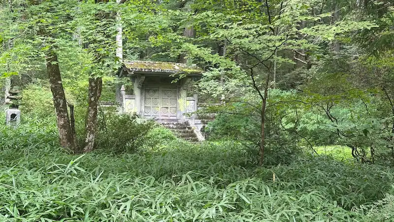 日光東照宮 旧奥社唐門（東照宮の変遷を示す遺構）