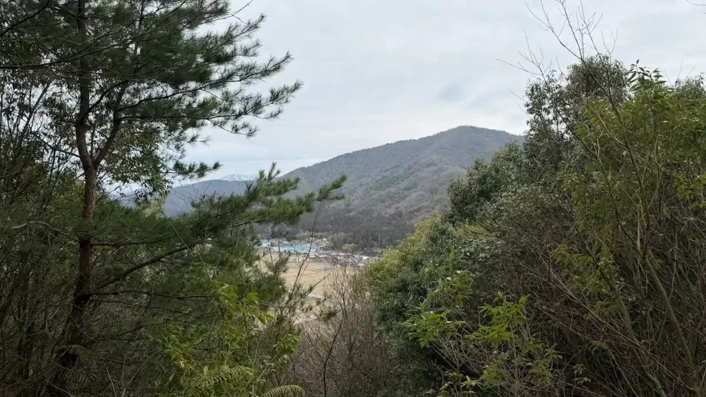 虎御前山展望所の景色