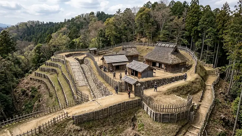 番所のAI復元イメージ