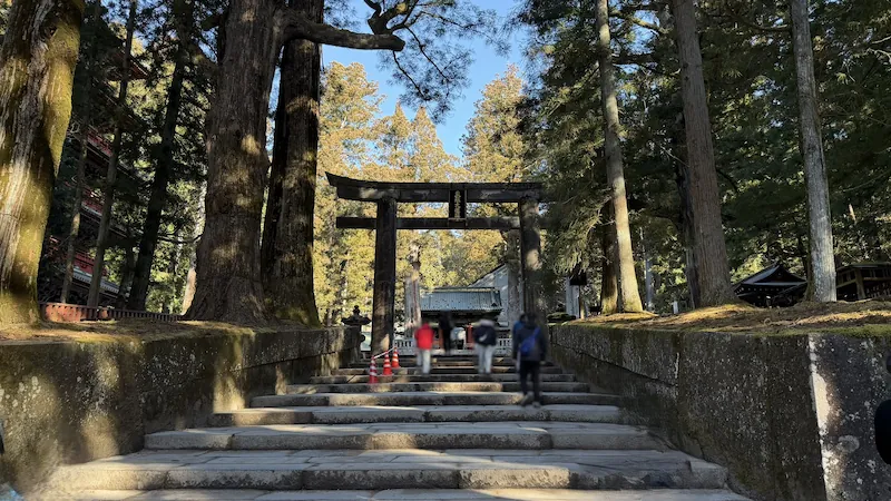日光東照宮 一の鳥居（山内への入口・神域への境界）
