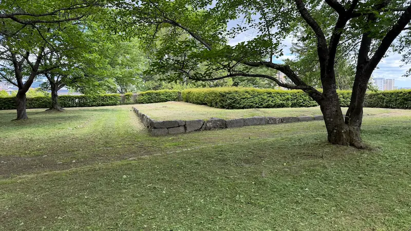 Awajimaru and Baba area at Morioka Castle — former site