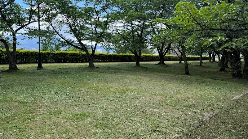 Baba riding ground area at Morioka Castle