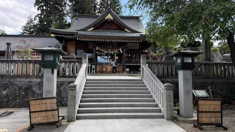 Sakurayama Shrine near Morioka Castle Ruins