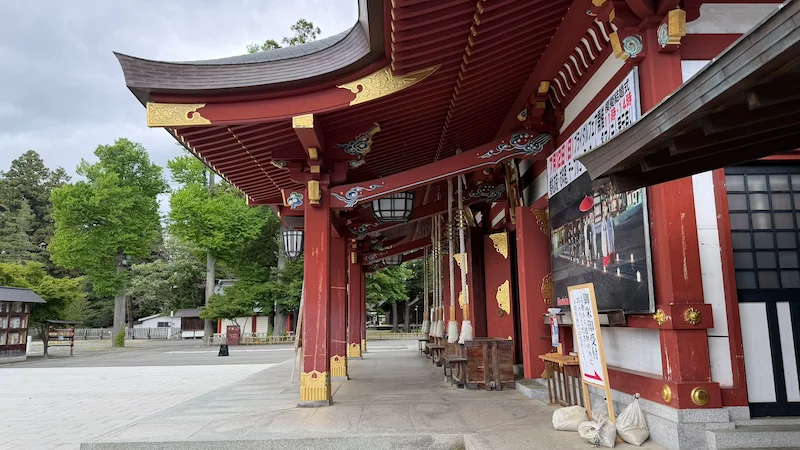 Morioka Hachimangu Shrine precincts