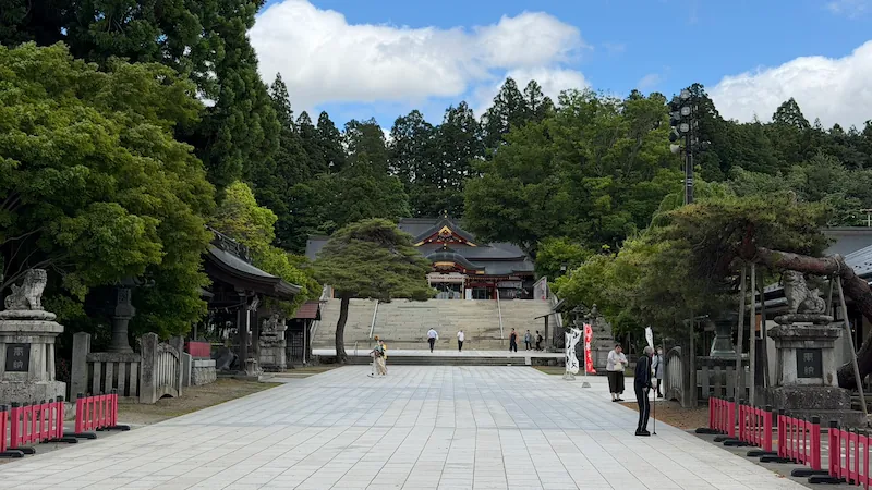 Morioka Hachimangu Shrine precincts