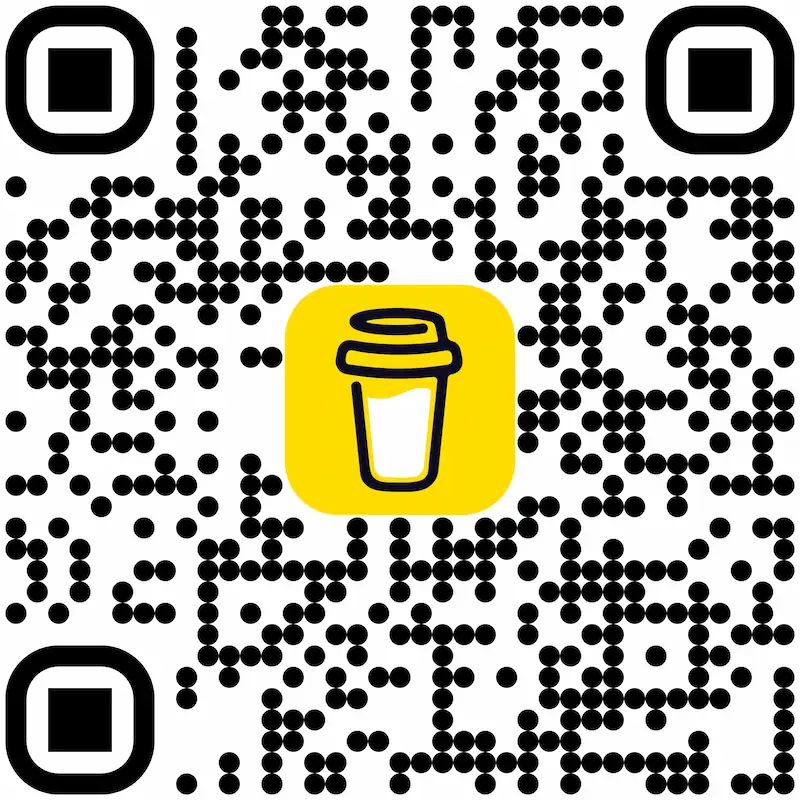Following the Shogun — Buy me a coffee QR code