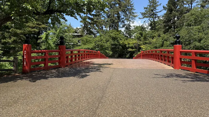 Sugino Ohashi Bridge, Hirosaki Castle (May 2026)