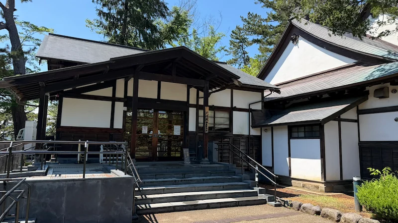 Butokuden Rest Area exterior (May 2026)