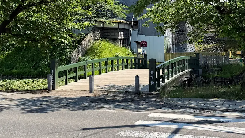 Kamenoko-bashi Bridge, Hirosaki Castle (May 2026)