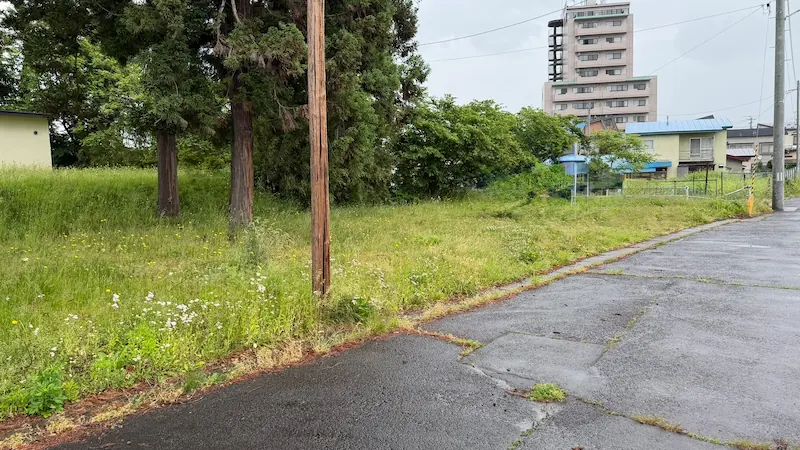 弘前東照宮本殿周辺の柵と距離感