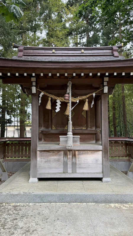 黒石神社境内の東照宮