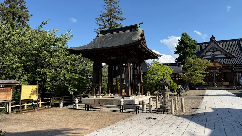 Bell Tower at Saishoin Temple