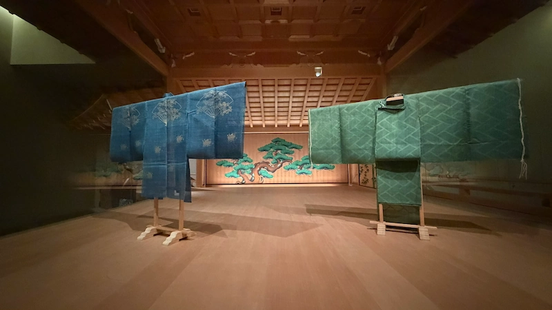 Interior of the permanent collection galleries at the Tokugawa Art Museum
