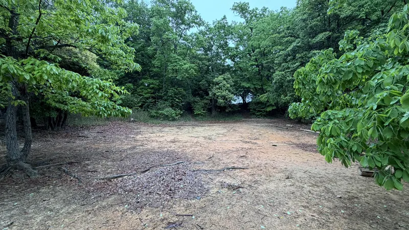 The main enclosure at Yamazaki Castle Ruins