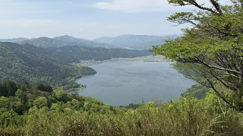 Lake Yogo in early summer greenery