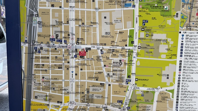 Street map near Daimon