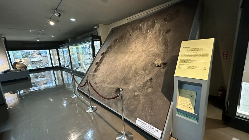 京都市考古資料館の常設展示室