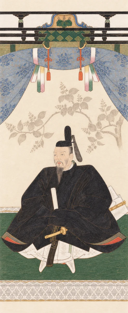 AI生成イメージ：京都・禅林寺の資料を参考に制作した豊臣秀長のイメージ