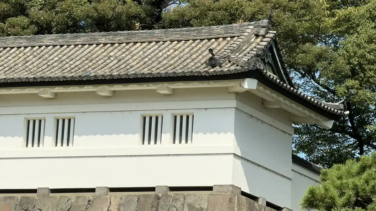 伏見櫓の続櫓の端